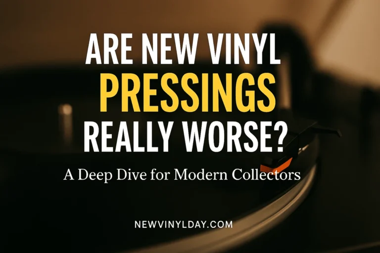 Are New Vinyl Pressings Worse