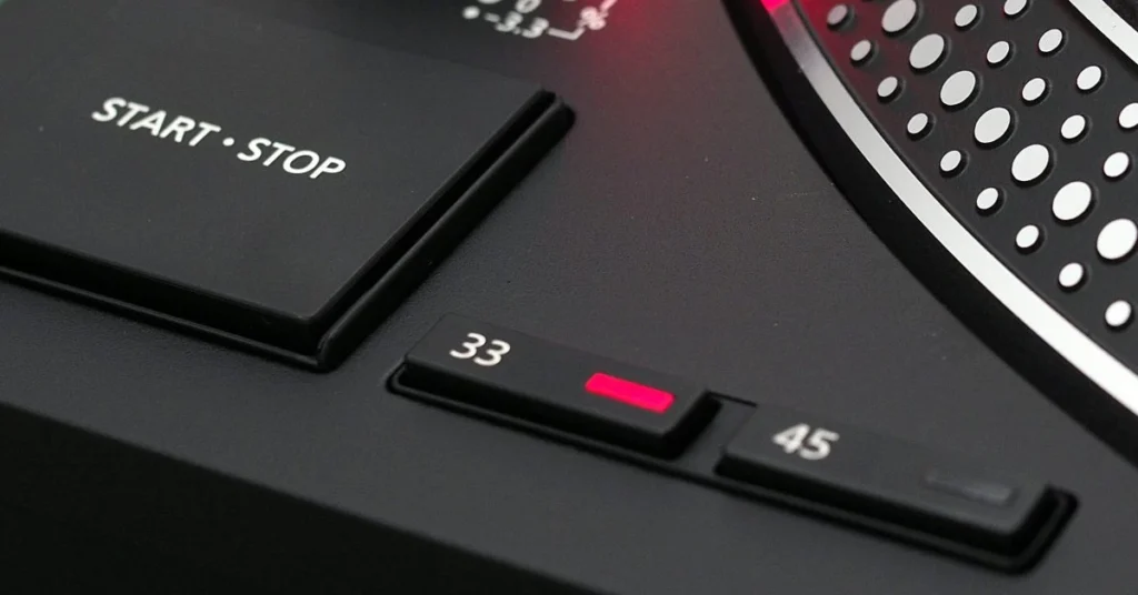 vinyl record speeds